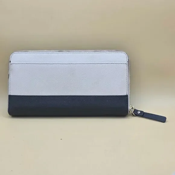 Kate Spade Laurel Way Neda Continental Zip Around Wallet Colorblock - Picture 5 of 8